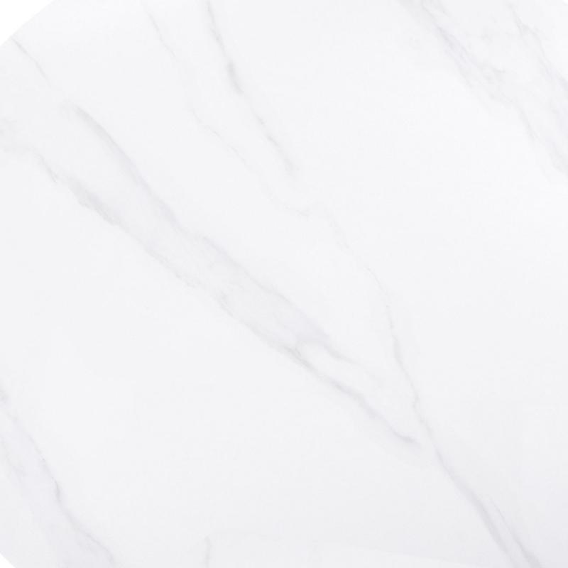 Sintered Stone Επιφάνεια Τραπεζιού, Απόχρωση White Marble (MDF για στήριξη βάσης)