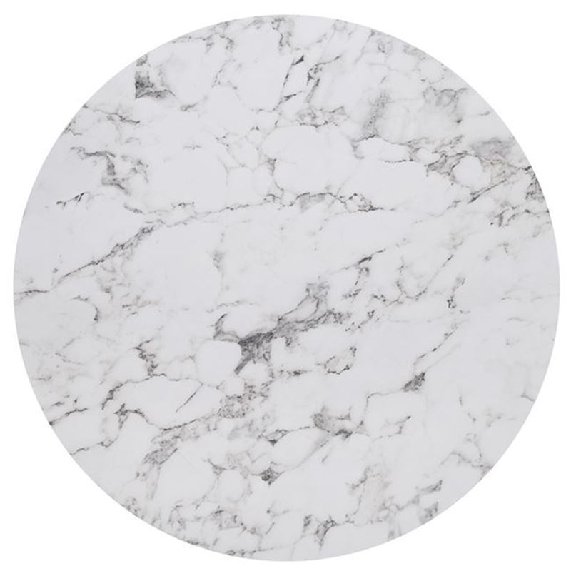 HPL (High Pressure Laminated) Επιφάνεια Τραπεζιού Απόχρωση White Marble, Εξωτερικού χώρου