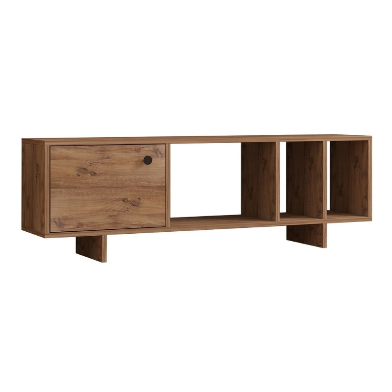 Έπιπλο τηλεόρασης Folsom Megapap χρώμα atlantic pine 140x29,9x45εκ.