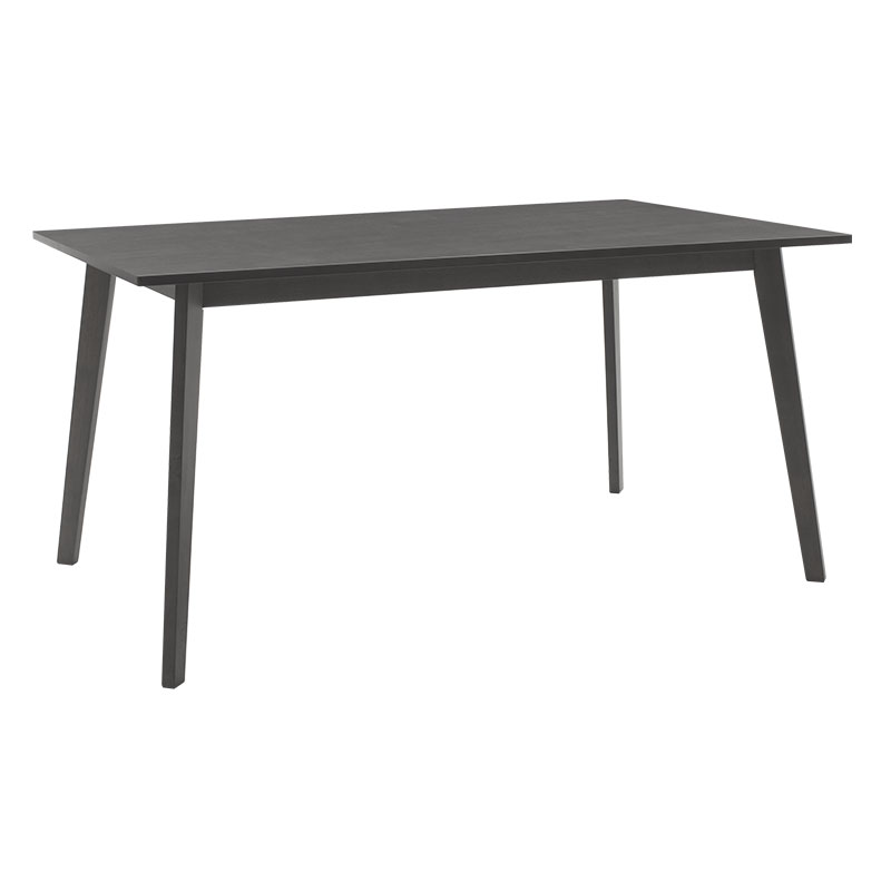 Tραπεζαρία Benson - Toto pakoworld σετ 7τμχ rustic grey - ύφασμα γκρι 150x90x75εκ