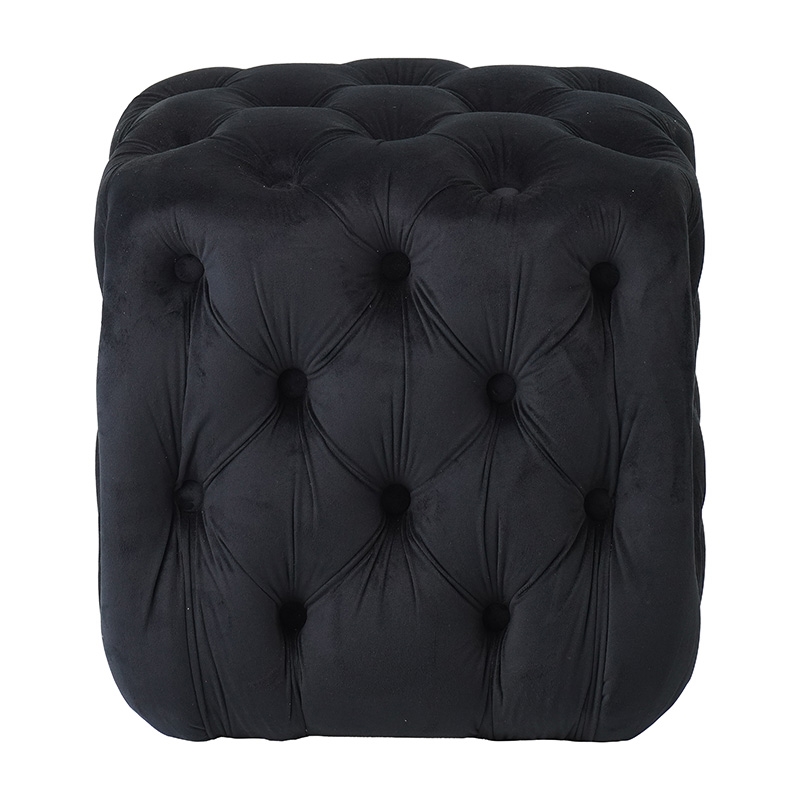 ASTRA ΣΚΑΜΠΟ BLACK VELVET ΥΦΑΣΜΑ 45X45Χ45εκ.